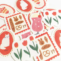 WASHI FLAKE STICKERS – RED (QSA151)