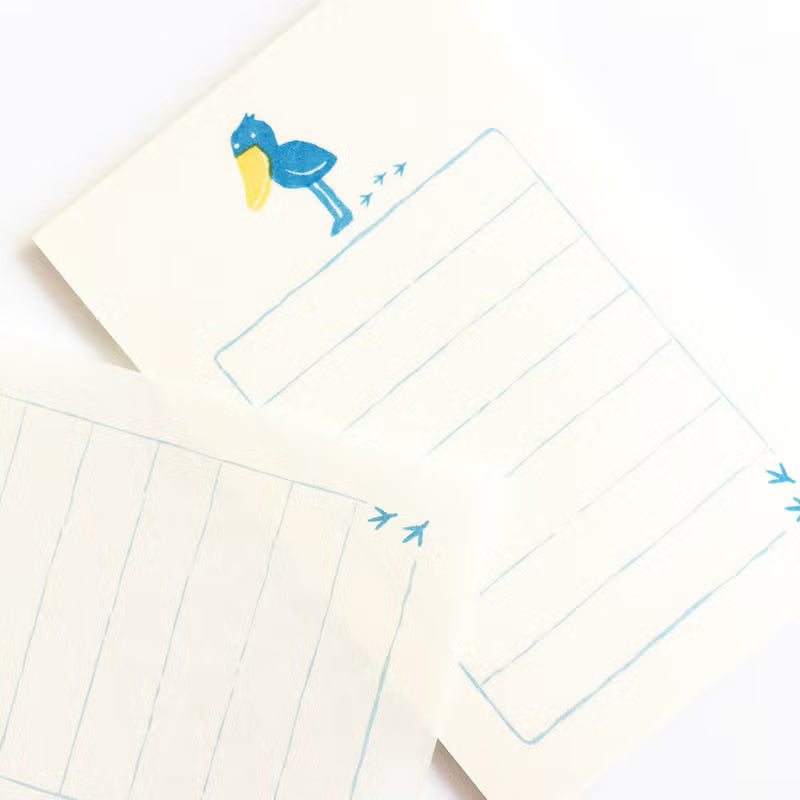 SOEBUMI MINI LETTER SET – WATCHING SHOEBILL (LS521)