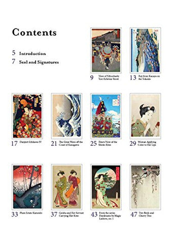 FLOATING WORLD JAPANESE PRINTS COLORING BOOK: COLOR YOUR MASTERPIECE & CLEAR YOUR MIND