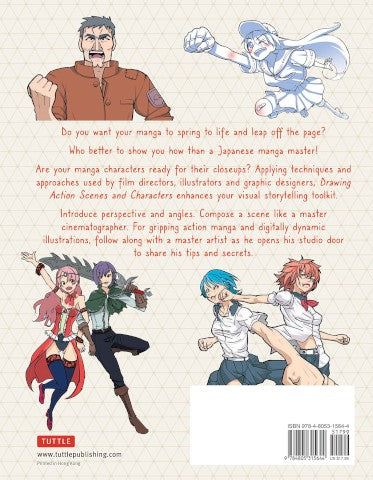 HOW TO CREATE MANGA: DRAWING ACTION SCENS AND CHARACTERS
