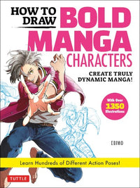 HOW TO DRAW BOLD MANGA CHARACTERS