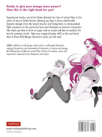 HOW TO DRAW BOLD MANGA CHARACTERS