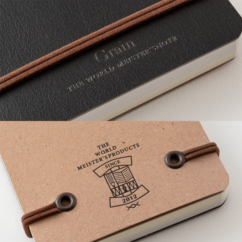 GRAIN MEMO PAD BLACK (11796006)