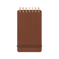 GRAIN MEMO PAD DARK BROWN (11799006)