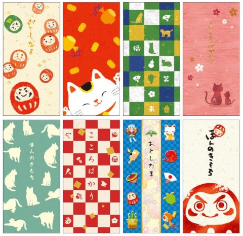 POCHI LONG D SET ASST 8 DESIGN X 10 PCS