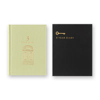 5-YEAR DIARY GATE MINI LIGHT GREEN