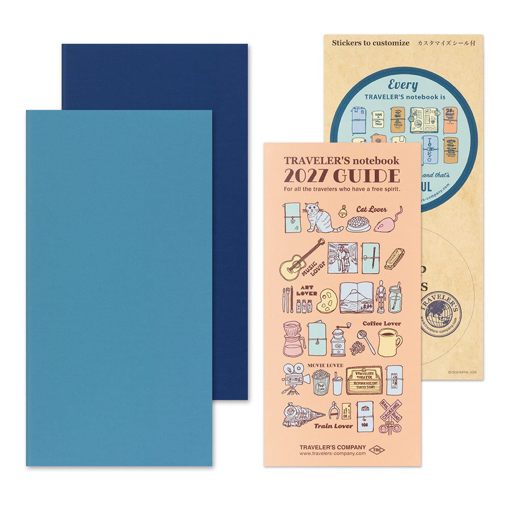TRAVELER'S DIARY 2027 REGUALR SIZE WEEKLY + MEMO (14502006)