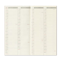 TRAVELER'S DIARY 2027 REGUALR SIZE WEEKLY + MEMO (14502006)