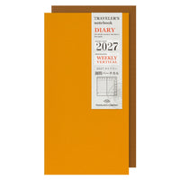 TRAVELER'S DIARY 2027 REGUALR SIZE WEEKLY VERTICAL (14503006)