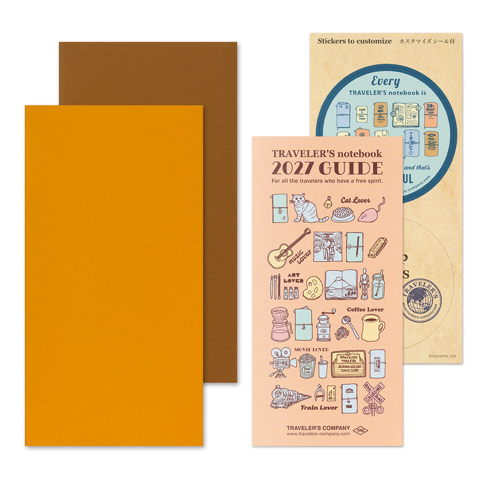 TRAVELER'S DIARY 2027 REGUALR SIZE WEEKLY VERTICAL (14503006)