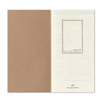 TRAVELER'S DIARY 2027 REGUALR SIZE WEEKLY VERTICAL (14503006)