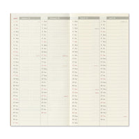TRAVELER'S DIARY 2027 REGUALR SIZE WEEKLY VERTICAL (14503006)