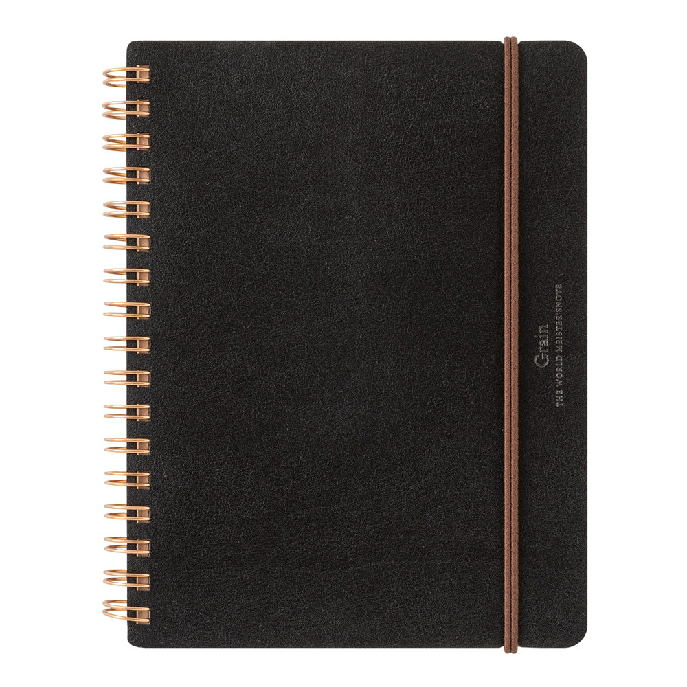 GRAIN NOTEBOOK B6 BLACK (15222006)