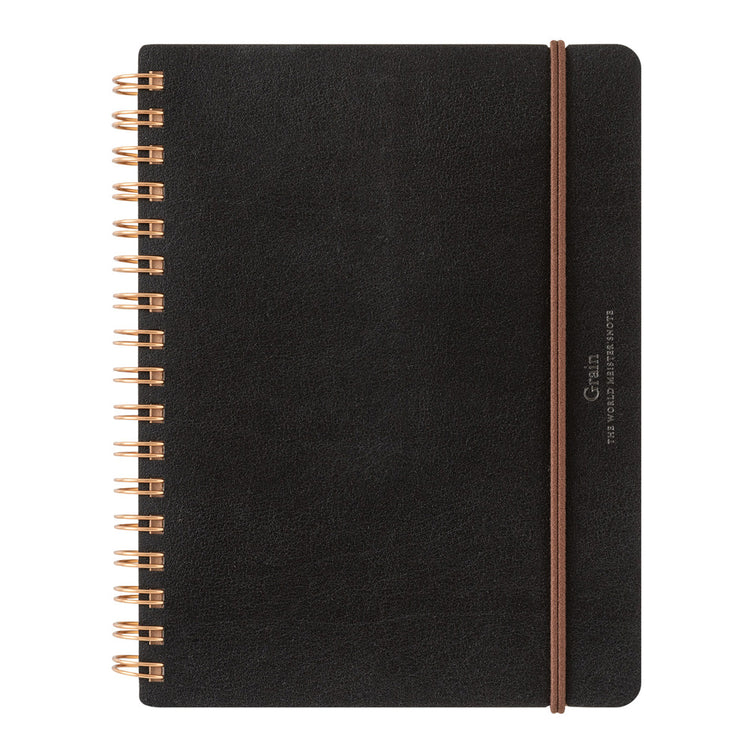 GRAIN NOTEBOOK B6 BLACK (15222006)
