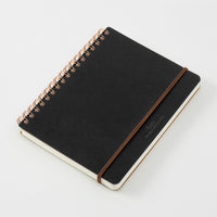 GRAIN NOTEBOOK B6 BLACK (15222006)