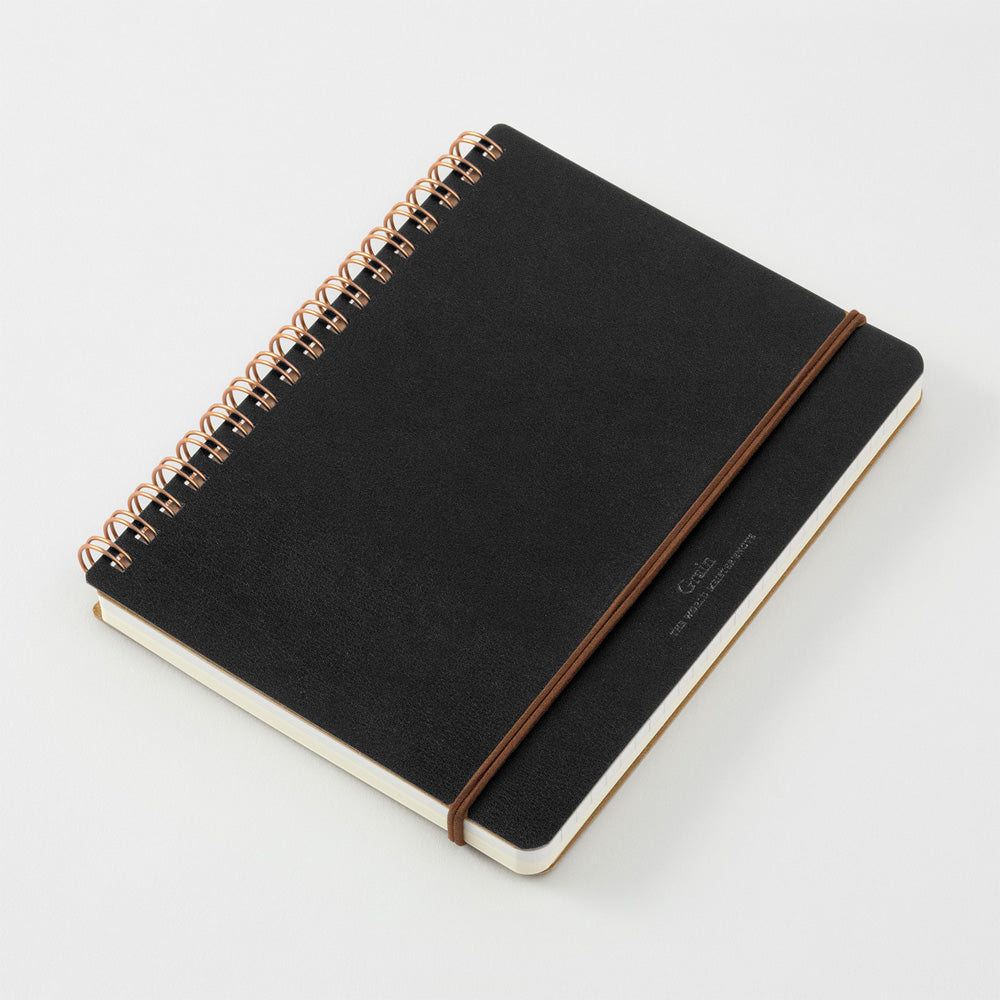 GRAIN NOTEBOOK B6 BLACK (15222006)