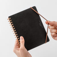 GRAIN NOTEBOOK B6 BLACK (15222006)