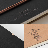 GRAIN NOTEBOOK B6 BLACK (15222006)