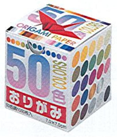 50 COLORS ORIGAMI 3-1/2"