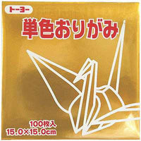 GOLD 15CM 100 SHEETS