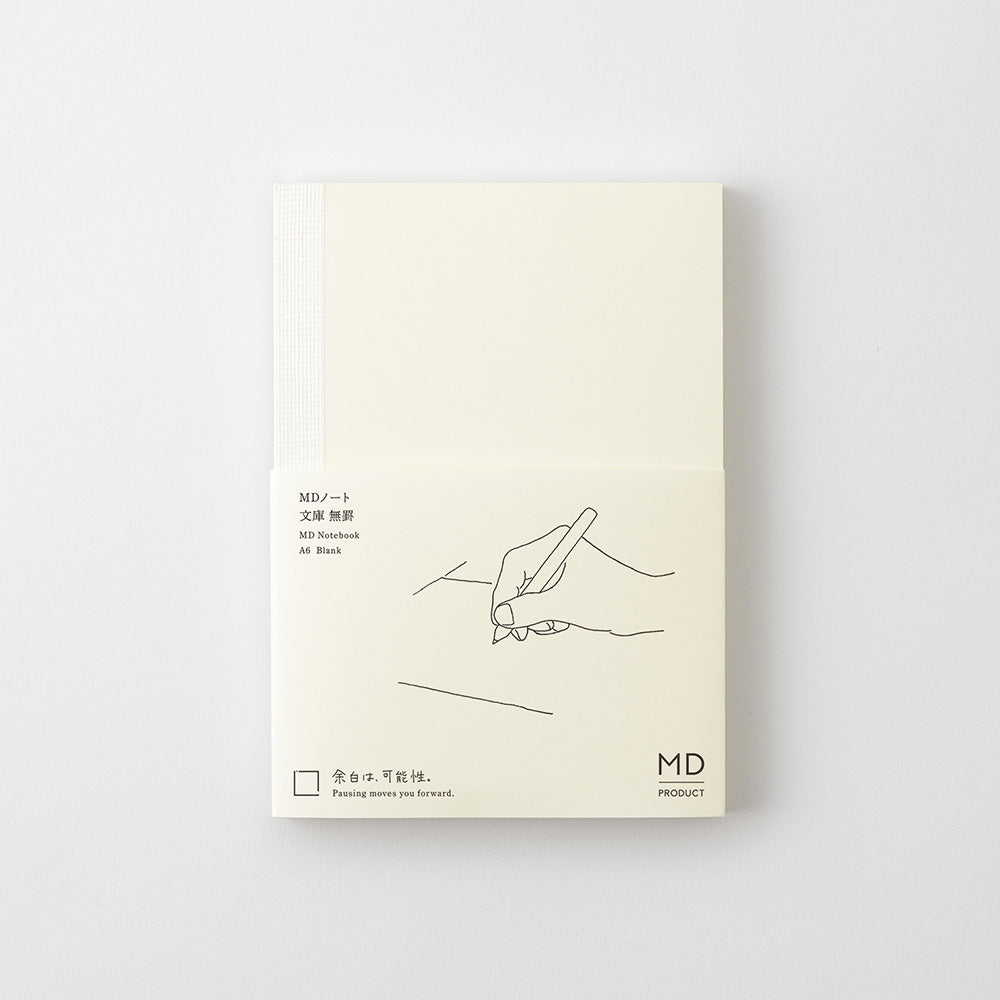MD NOTEBOOK A6 BLANK B (15376006)