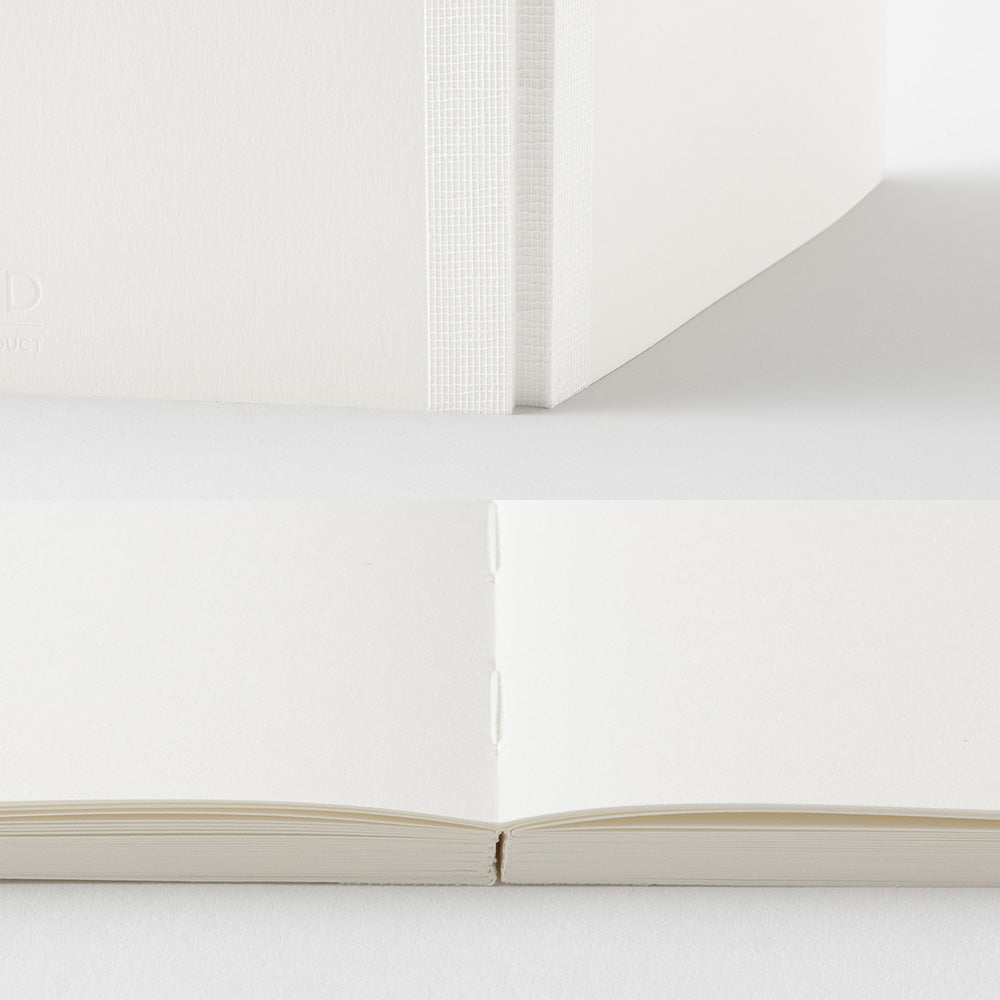 MD NOTEBOOK COTTON A5 SQUARE BLANK A (15391006)
