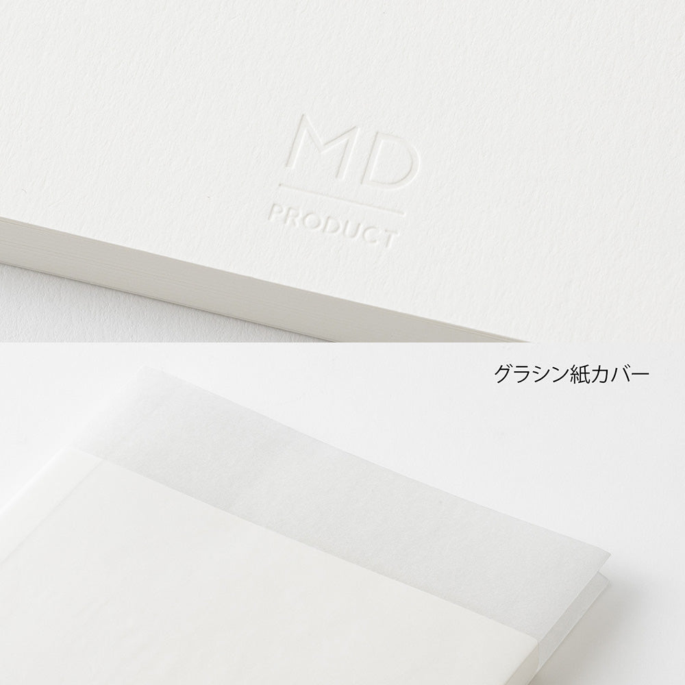 MD NOTEBOOK COTTON A5 SQUARE BLANK A (15391006)