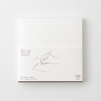 MD NOTEBOOK COTTON A5 SQUARE BLANK A (15391006)