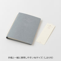 RING NOTEBOOK A6 COMMONPLACE GRAY (15397006)
