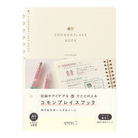 RING NOTEBOOK A6 COMMONPLACE IVORY (15398006)