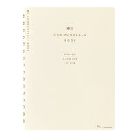 RING NOTEBOOK A6 COMMONPLACE IVORY (15398006)