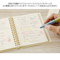 RING NOTEBOOK A6 COMMONPLACE IVORY (15398006)
