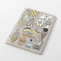 YURU LOG NOTEBOOK B6 SWEETS & ANIMALS (15399006)
