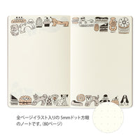 YURU LOG NOTEBOOK B6 SWEETS & ANIMALS (15399006)