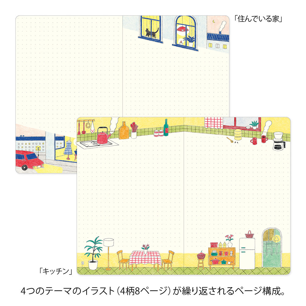 YURU LOG NOTEBOOK B6 DAILY LIFE (15400006)