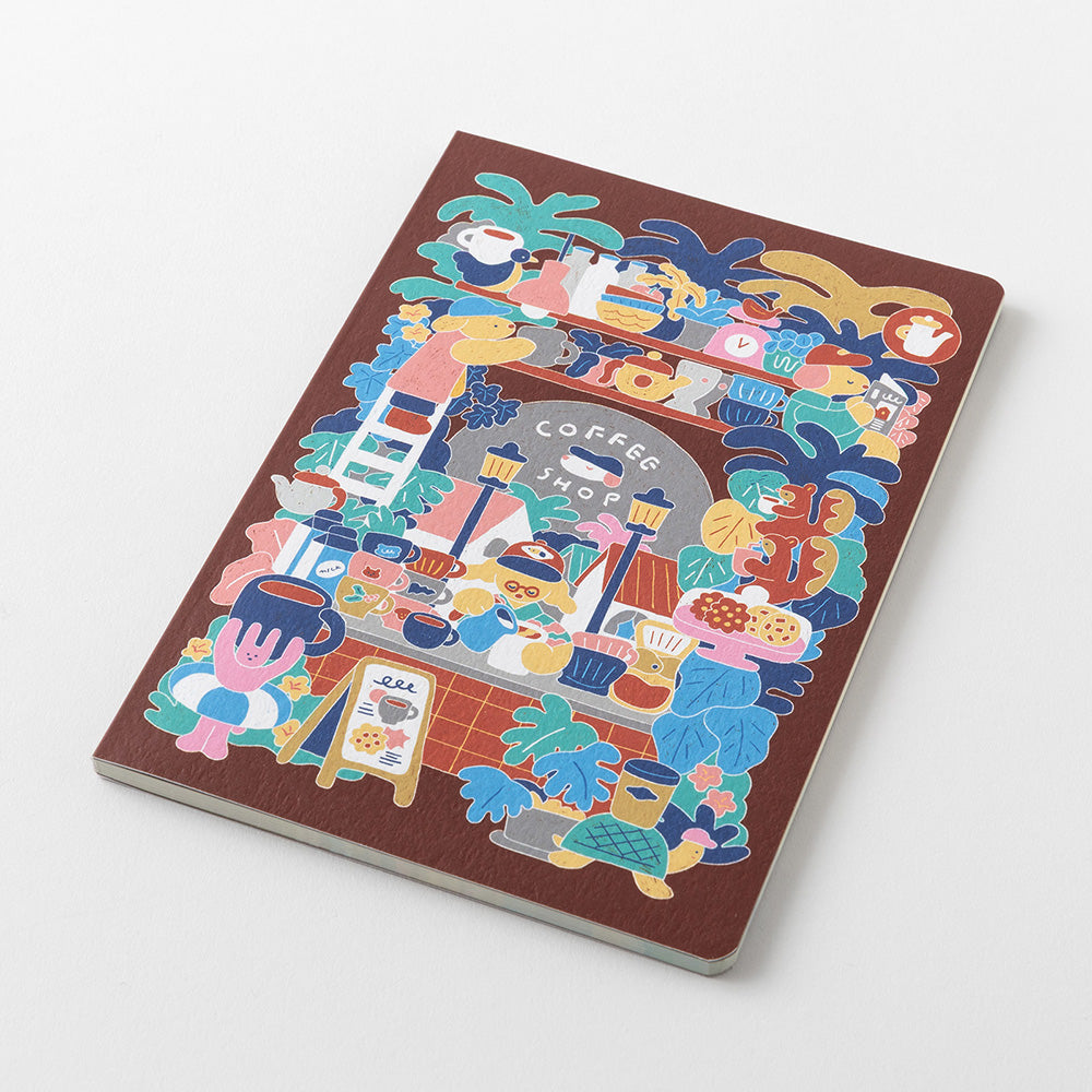 YURU LOG NOTEBOOK B6 COFFEE SHOP (15401006)