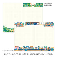 YURU LOG NOTEBOOK B6 COFFEE SHOP (15401006)