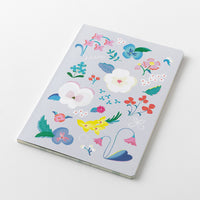 YURU LOG NOTEBOOK B6 FLORAL (15402006)