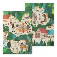 YURU LOG NOTEBOOK B6 FOREST ANIMAL A (15403006)