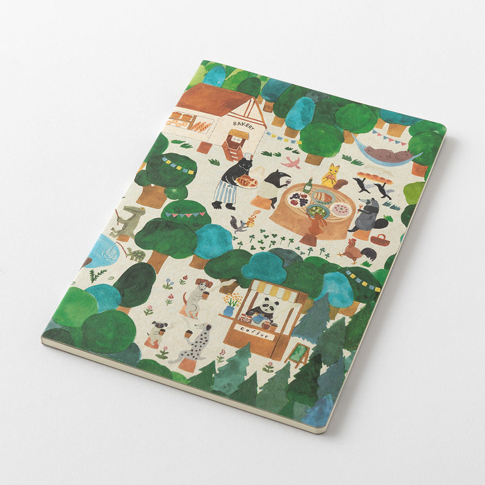 YURU LOG NOTEBOOK B6 FOREST ANIMAL A (15403006)