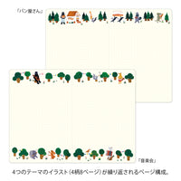 YURU LOG NOTEBOOK B6 FOREST ANIMAL A (15403006)