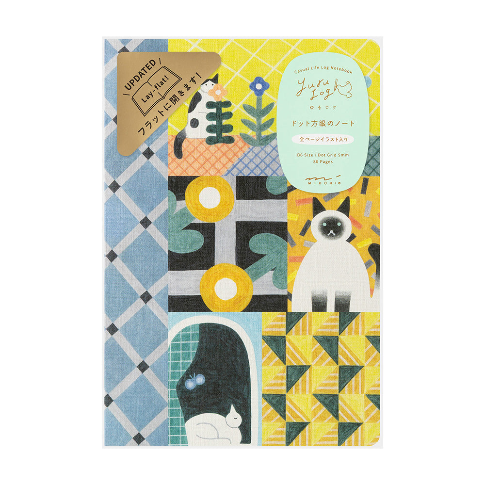 YURU LOG NOTEBOOK B6 CAT A (15404006)