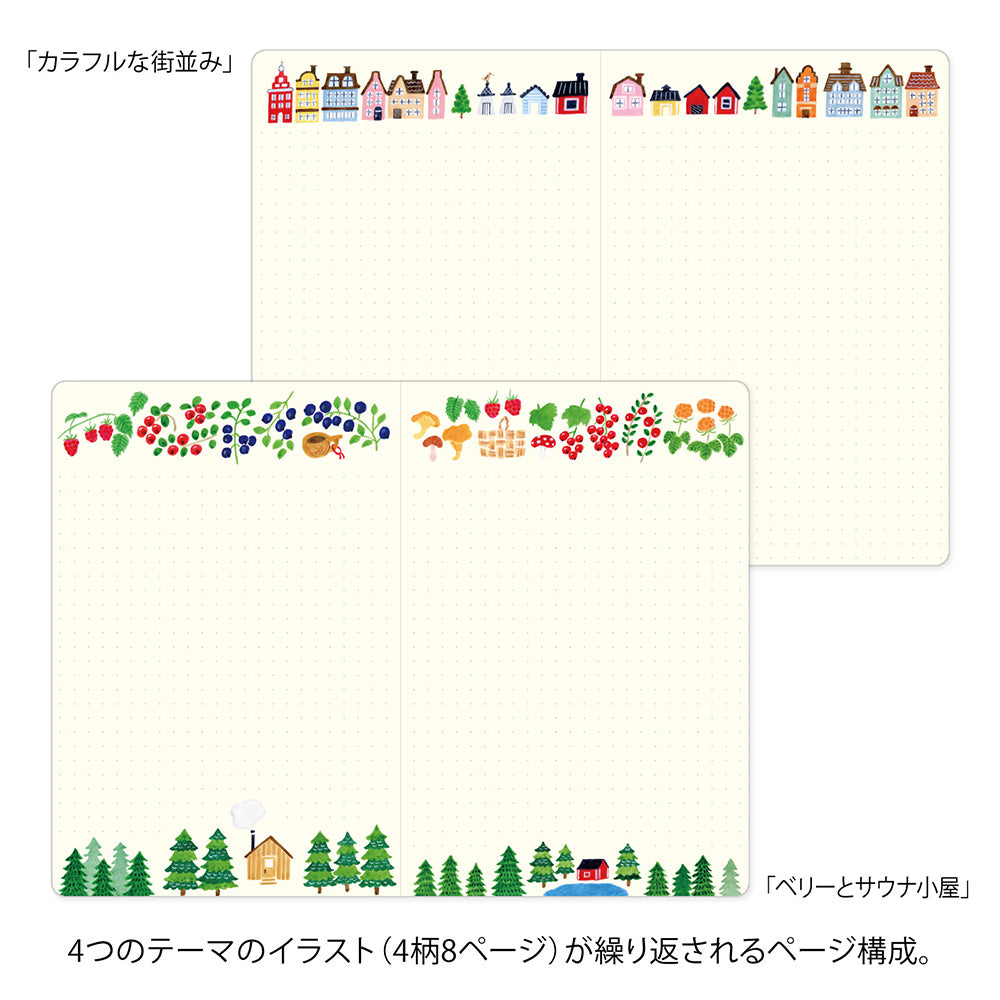 YURU LOG NOTEBOOK B6 SCANDINAVIA A (15405006)