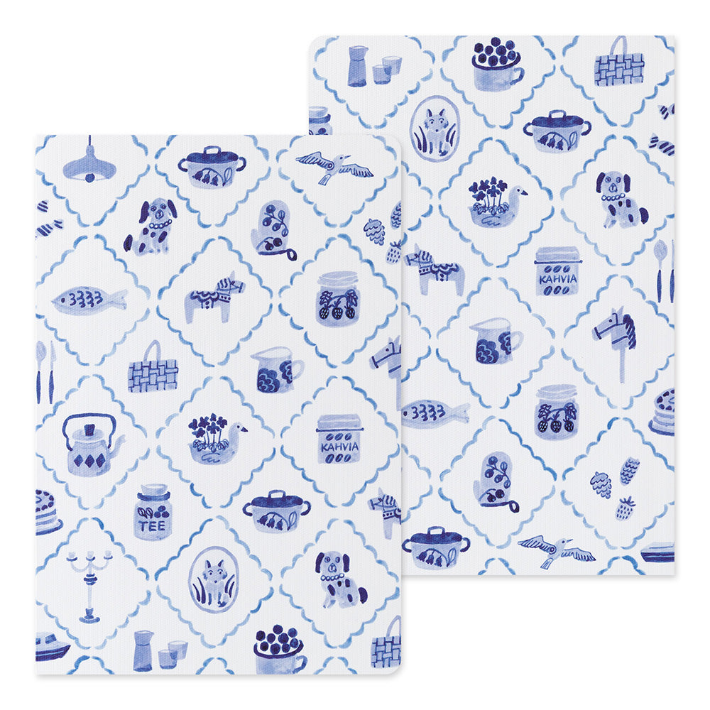 YURU LOG NOTEBOOK B6 BLUE NORDIC A (15408006)