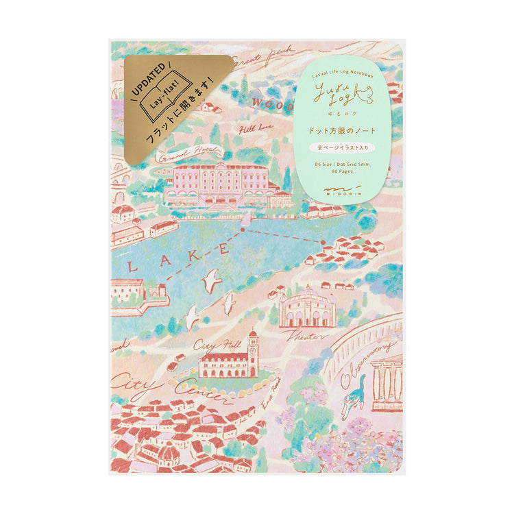 YURU LOG NOTEBOOK B6 TRAVEL & HOTEL A (15409006)