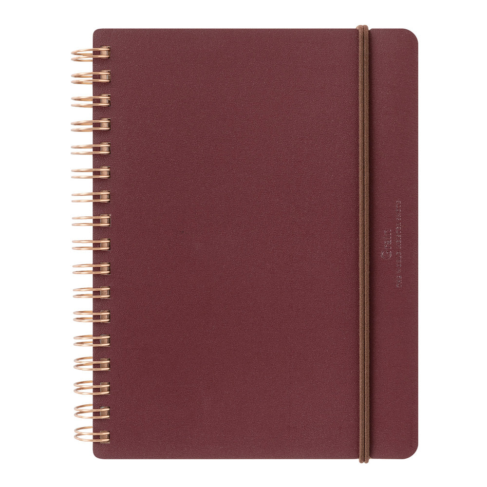 RING NOTEBOOK GRAIN B6 RED (15413006)