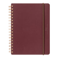 RING NOTEBOOK GRAIN B6 RED (15413006)