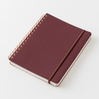 RING NOTEBOOK GRAIN B6 RED (15413006)