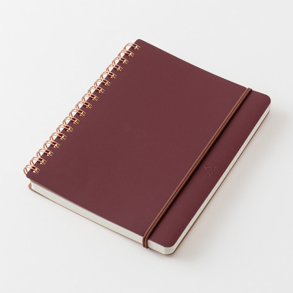 RING NOTEBOOK GRAIN B6 RED (15413006)