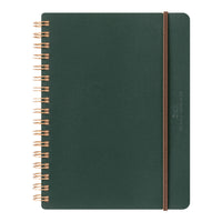RING NOTEBOOK GRAIN B6 GREEN (15414006)